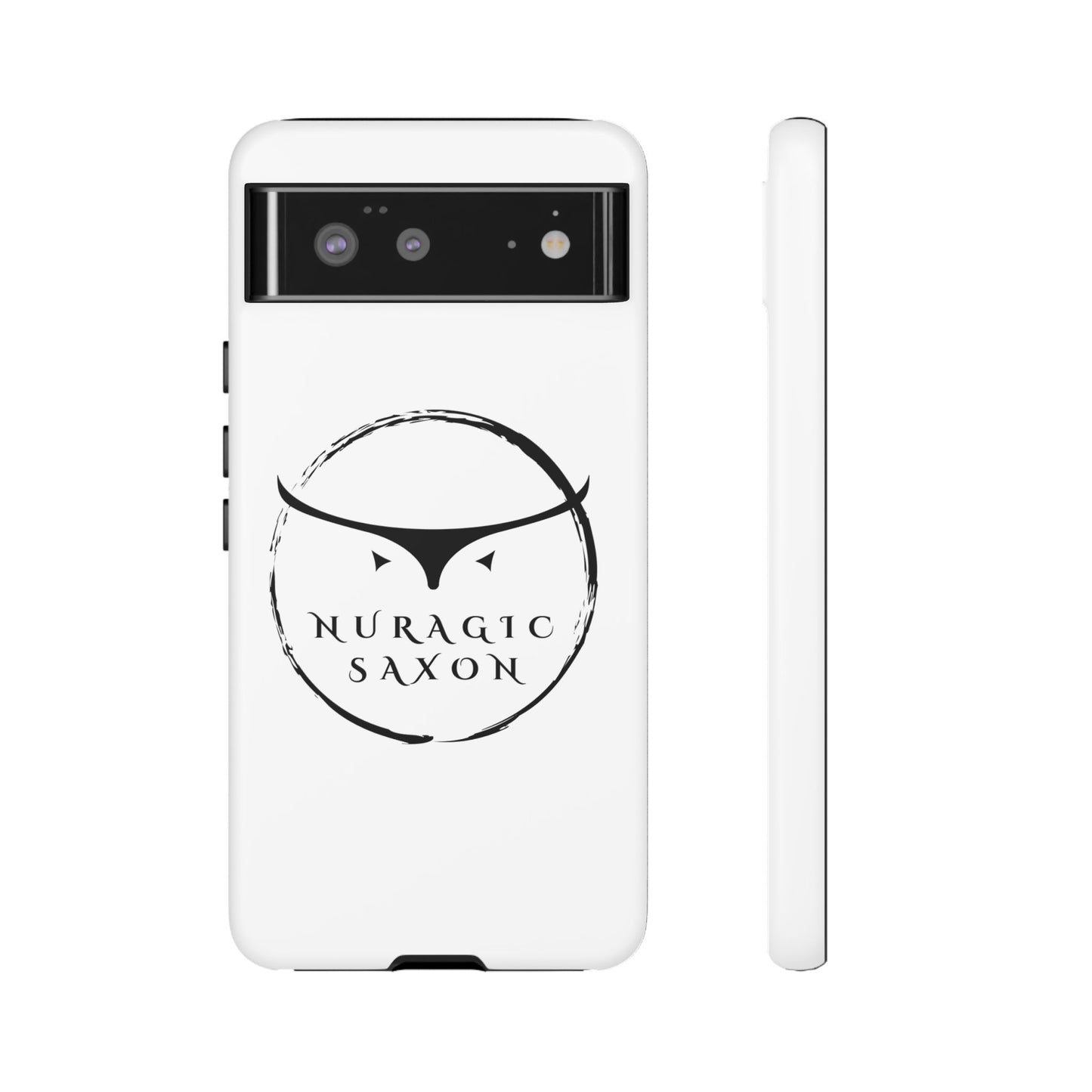 Nuragic Saxon, Tough Phone Cases (White)